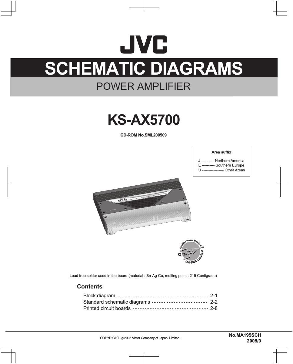 Jvc KSAX 5700 Service Manual