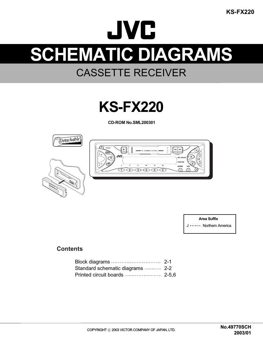 Jvc KSFX 220 Service Manual