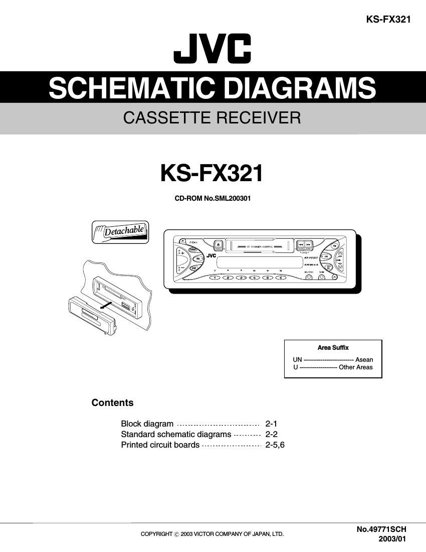 Jvc KSFX 321 Schematic