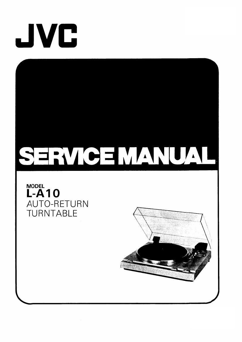Jvc LA 10 Service Manual