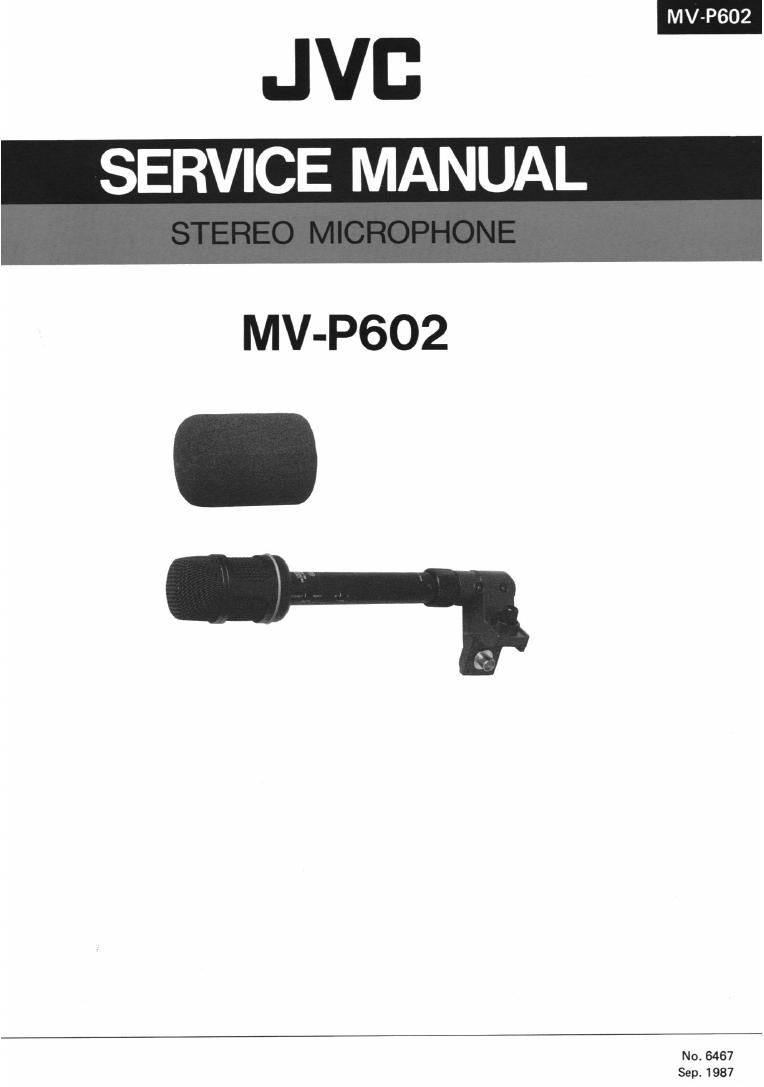 Jvc MVP 602 Service Manual