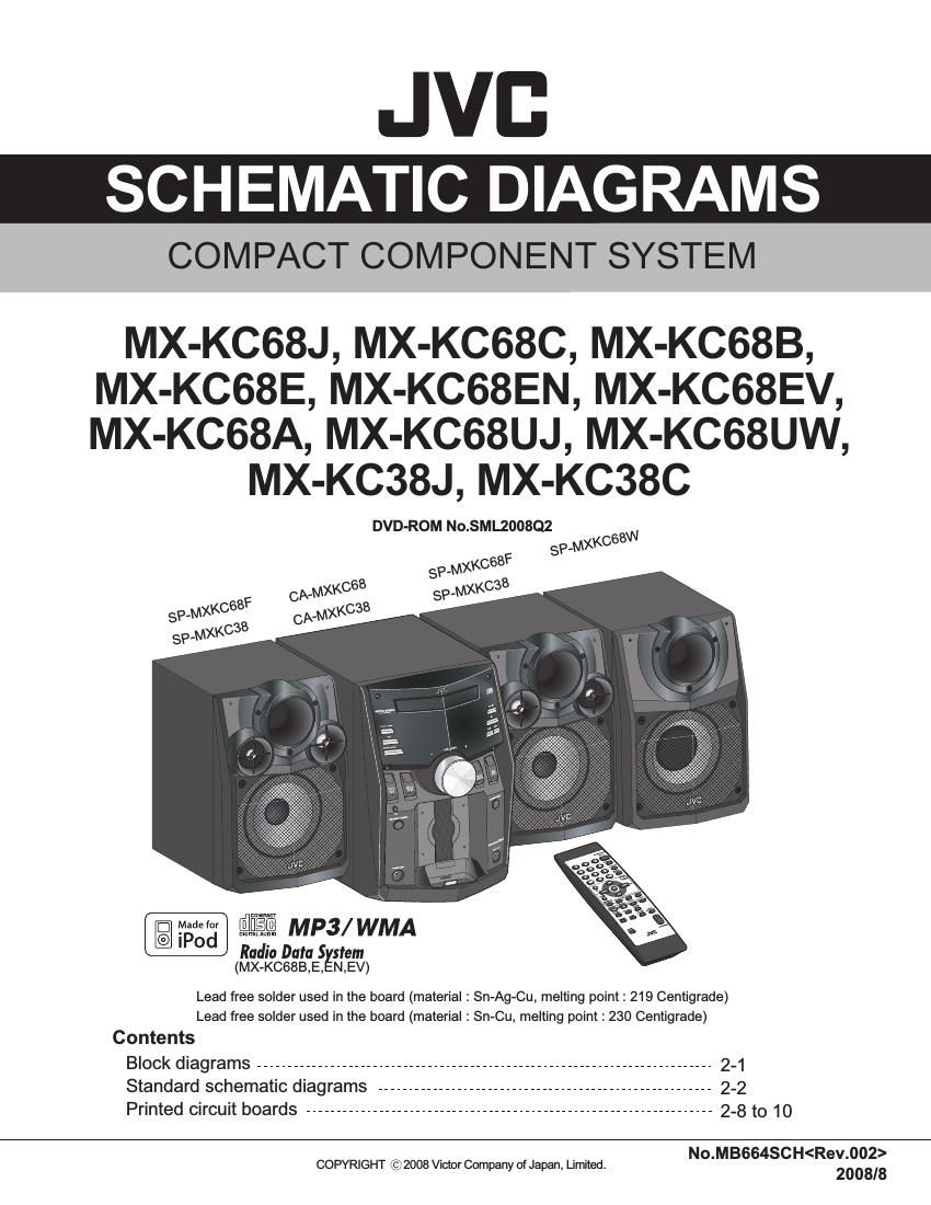 Jvc MXKC 38 Schematic