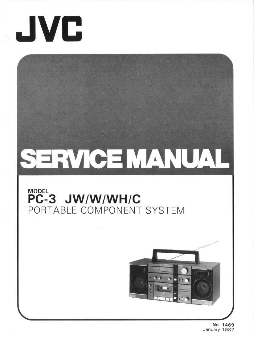 Jvc PC 3 Service Manual