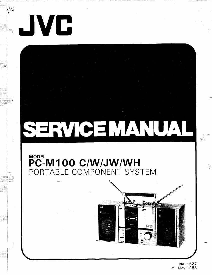 Jvc PCM 100 Service Manual