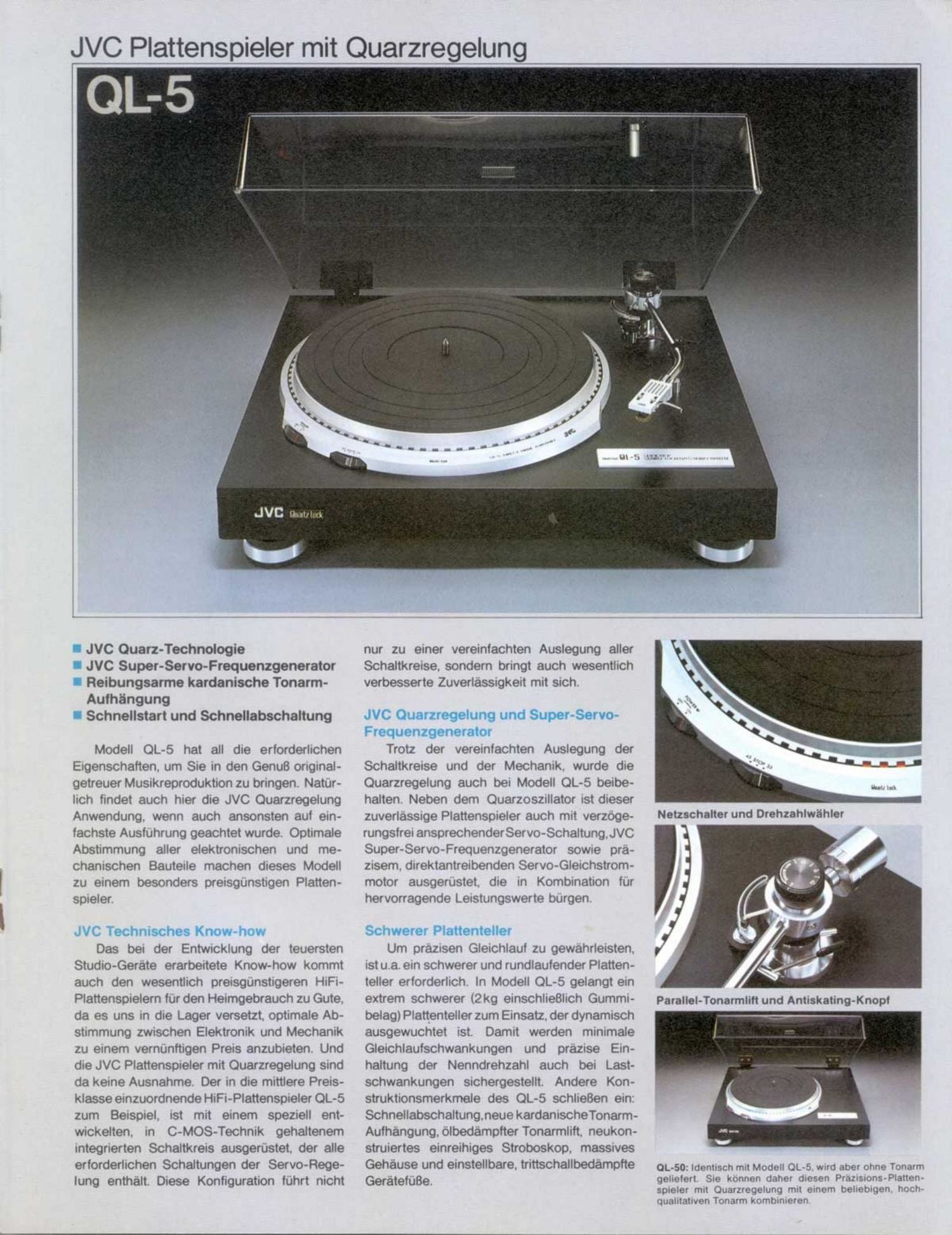 Jvc QL 5 Brochure