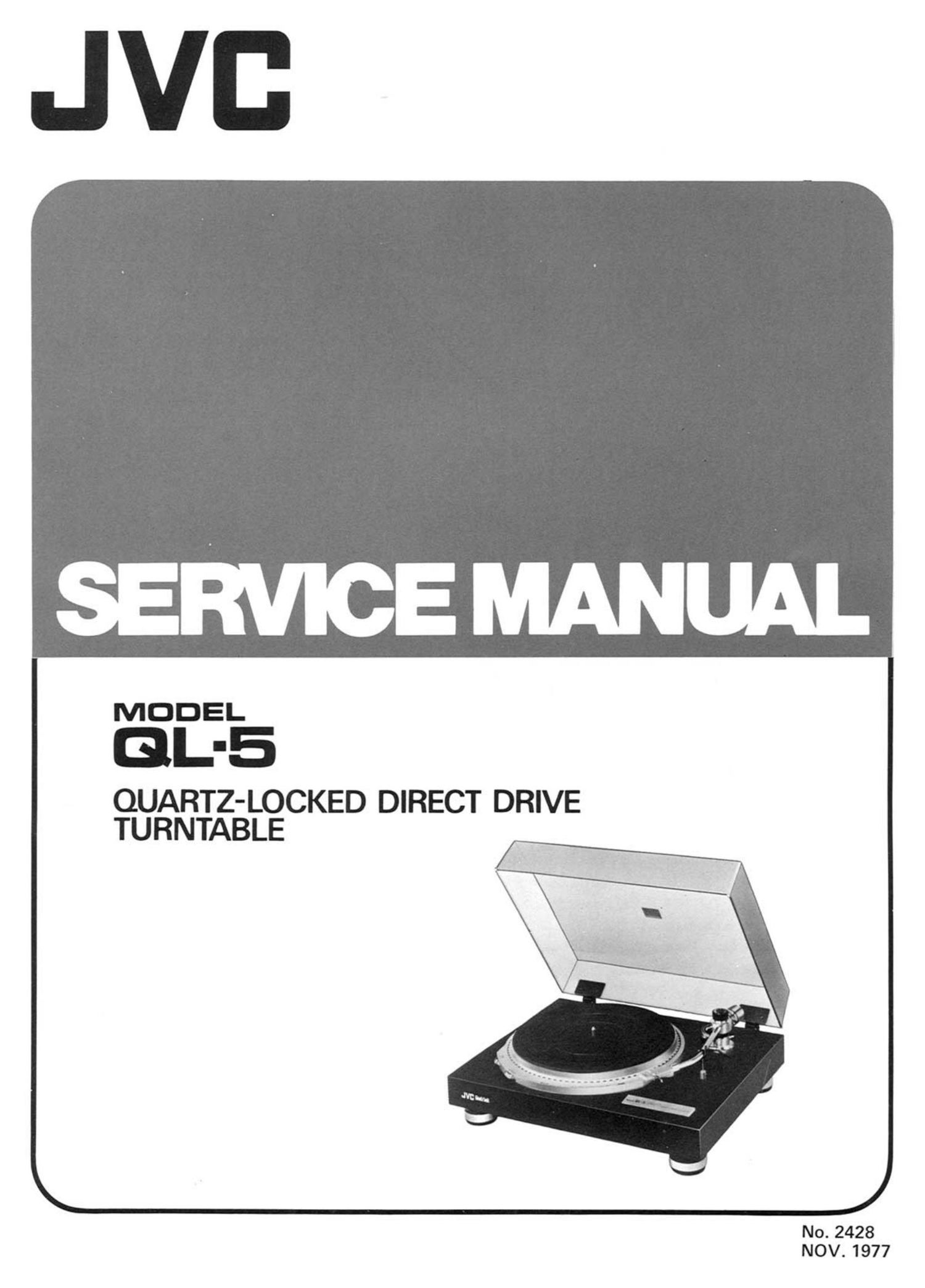 Jvc QL 5 Service Manual