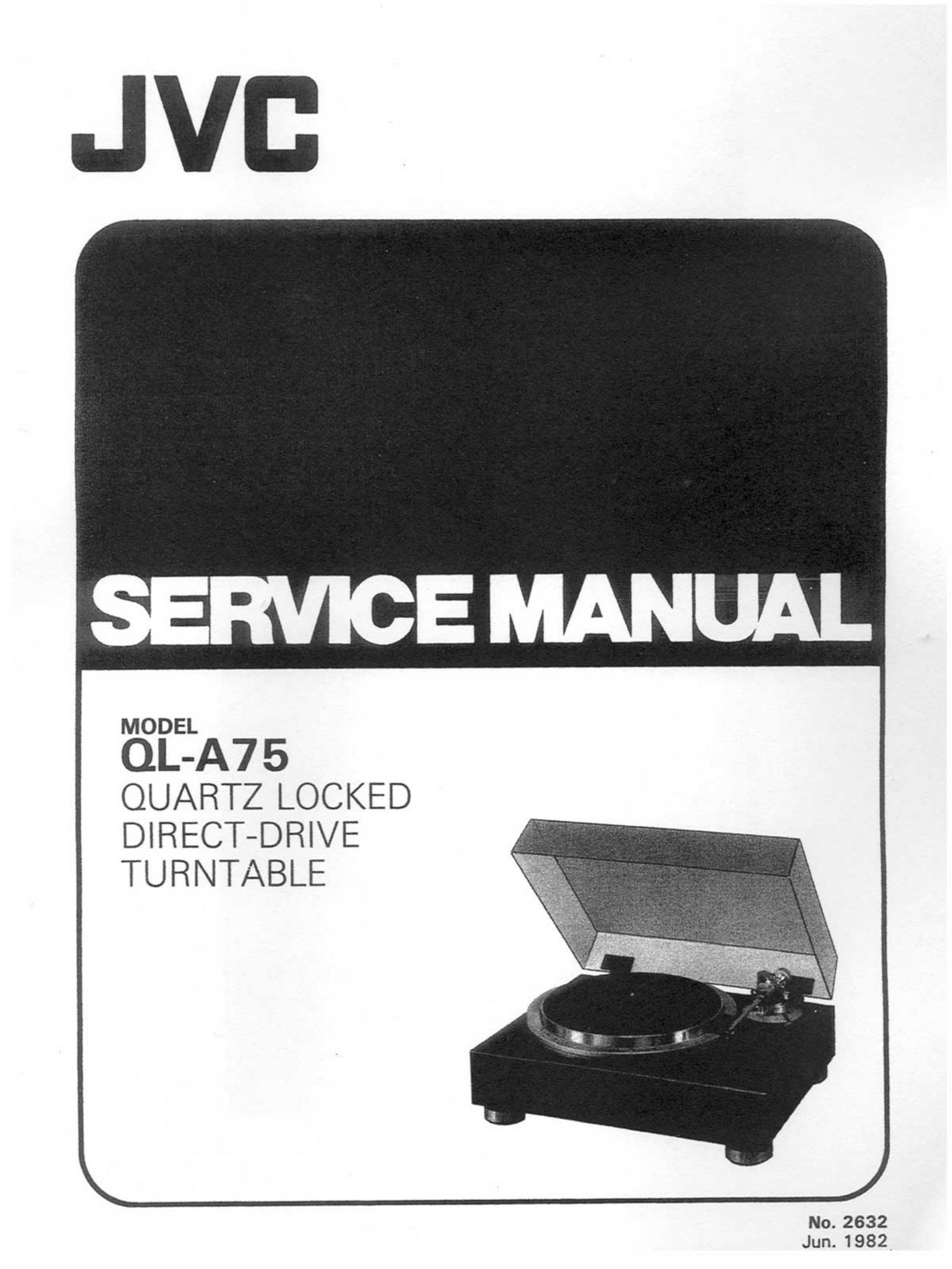 Jvc QLA 75 Service Manual