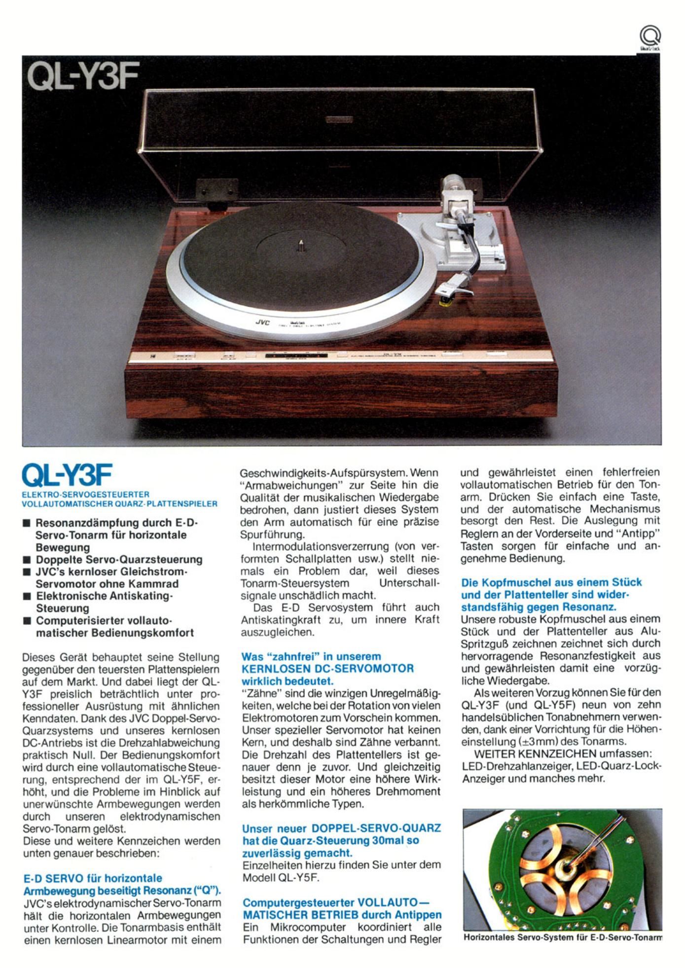 Jvc QLY 3 F Brochure
