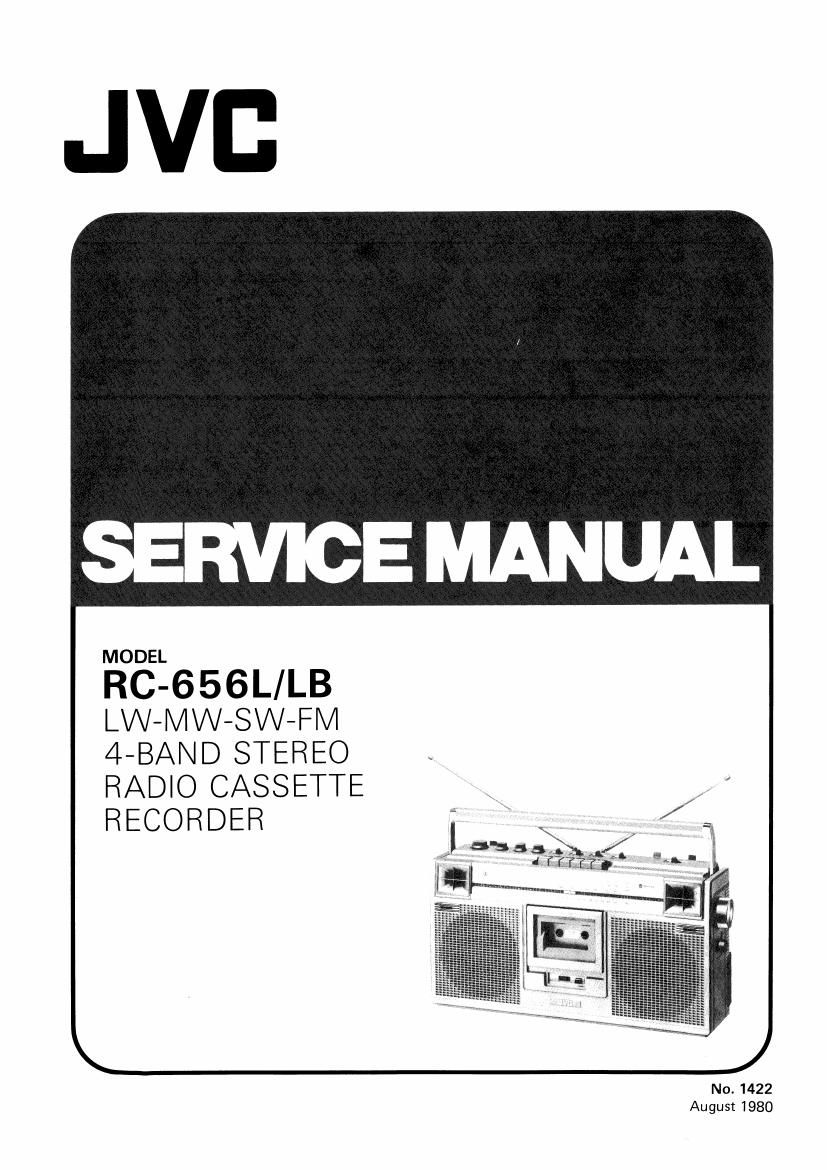 Jvc RC 656 LB Service Manual