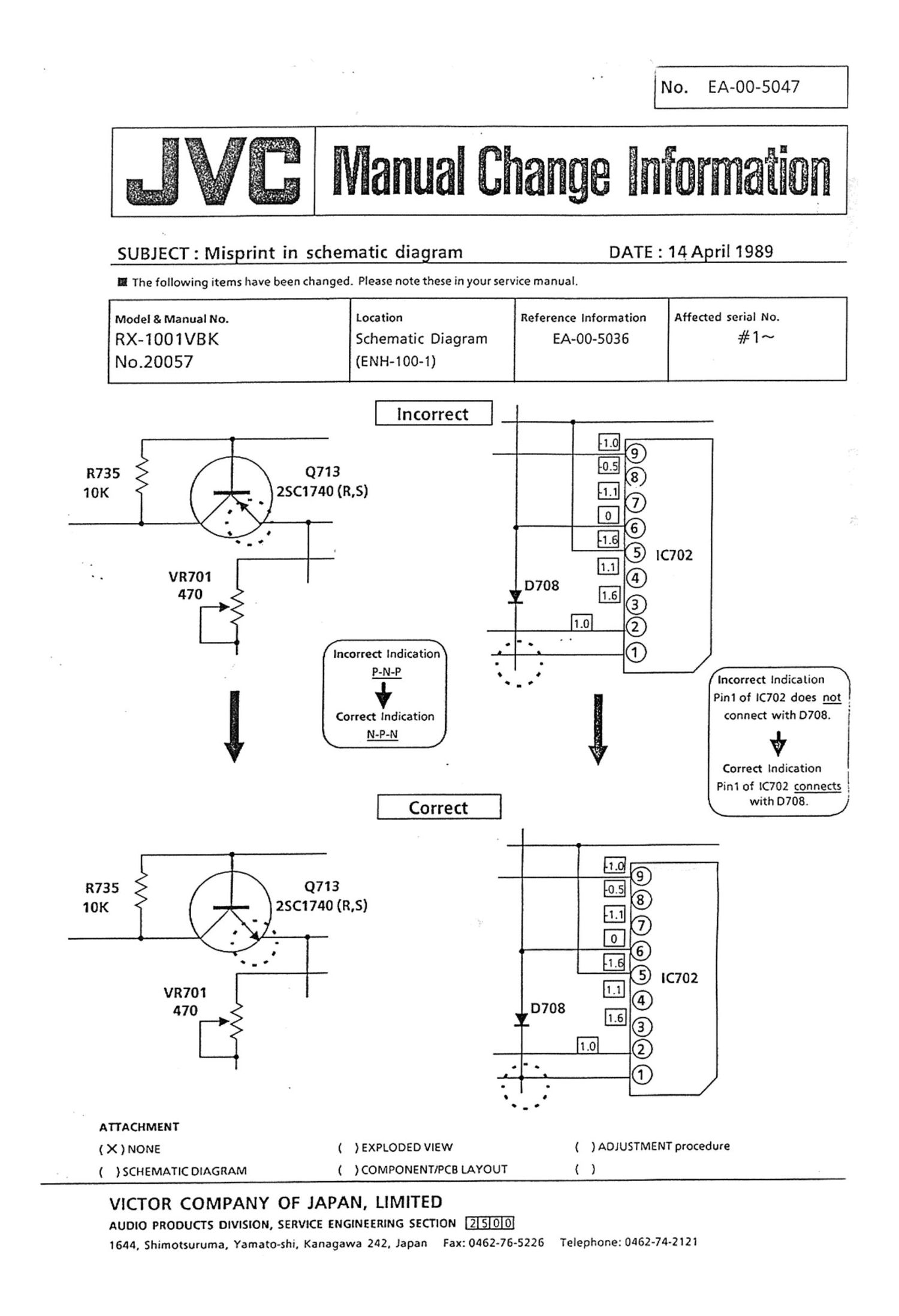 Jvc RX 1001 VBK Service Manual 2