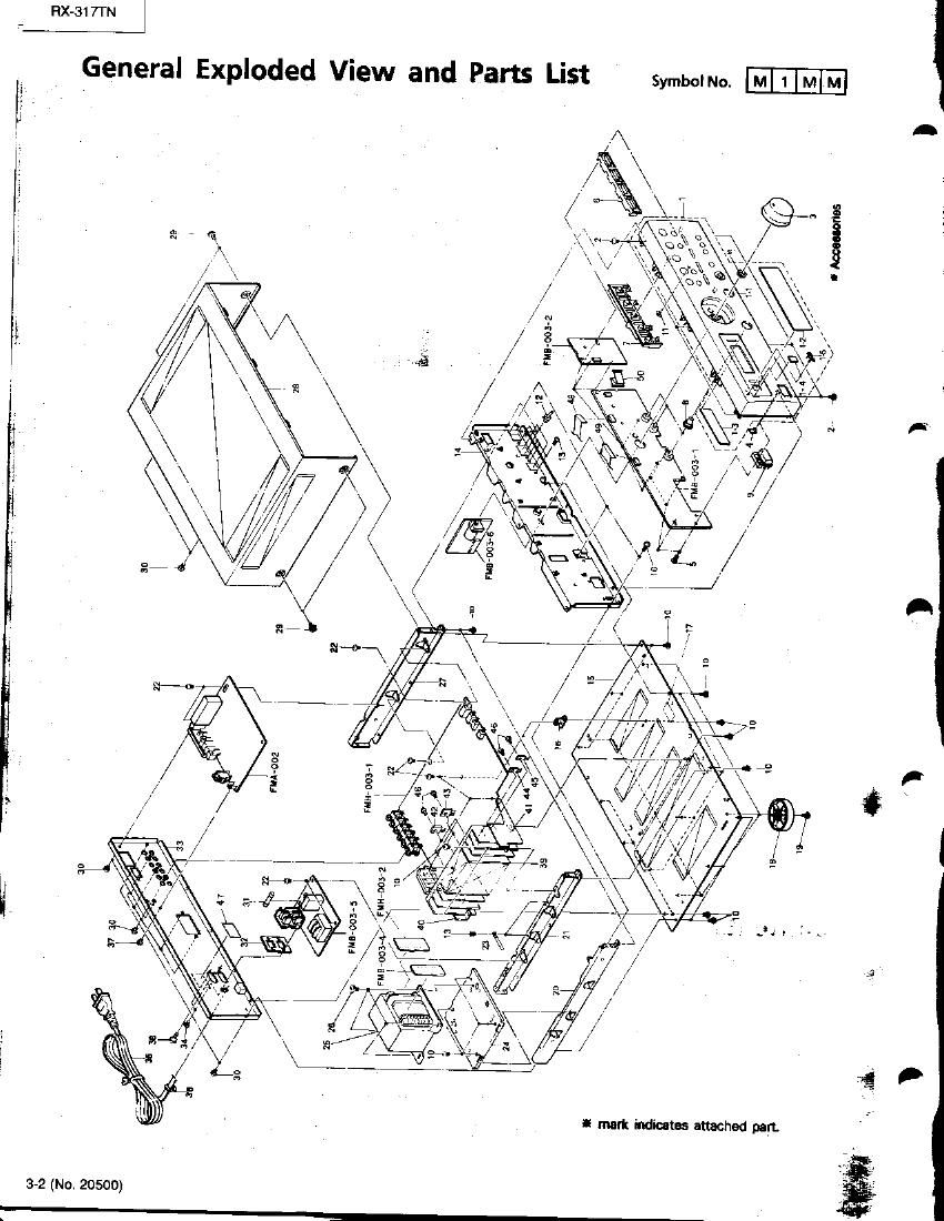 Jvc RX 317 TN Service Manual