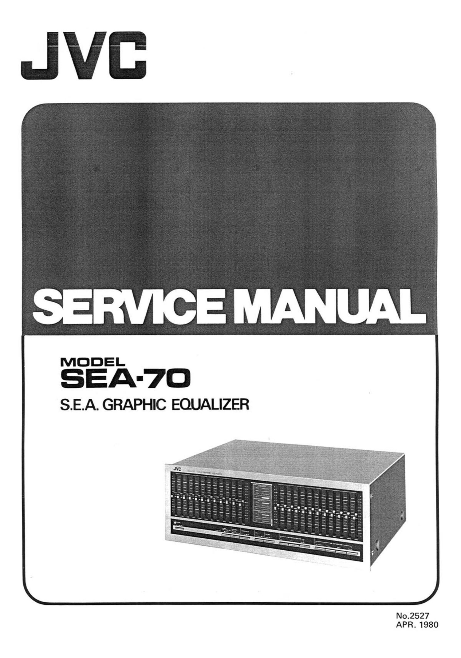 Jvc SEA 70 Service Manual