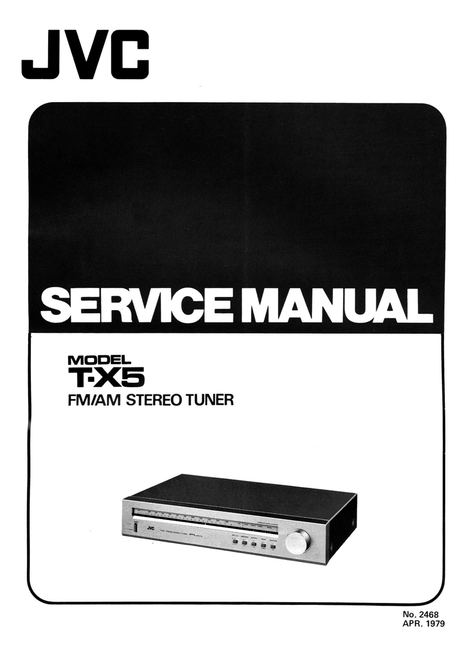 Jvc TX 5 Service Manual