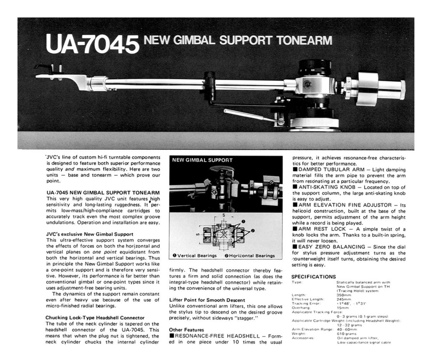 Jvc UA 7045 Brochure