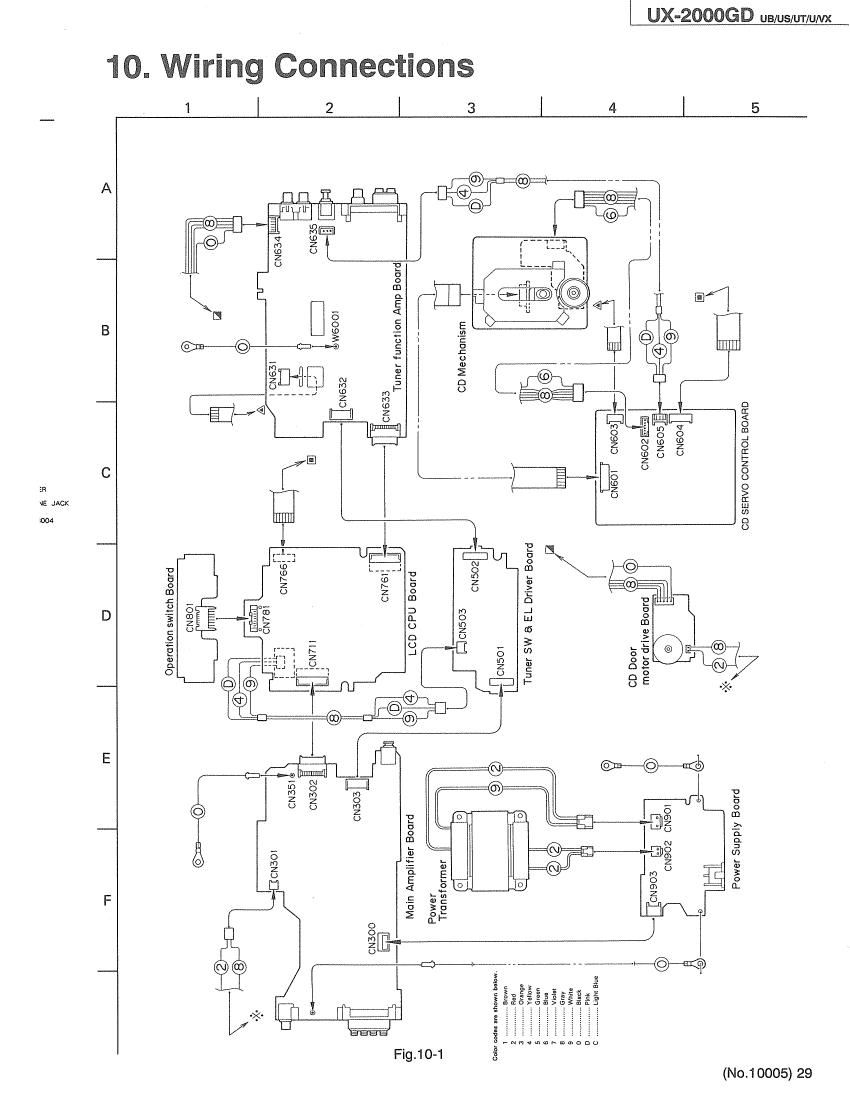 Jvc UX 2000 GD Schematic