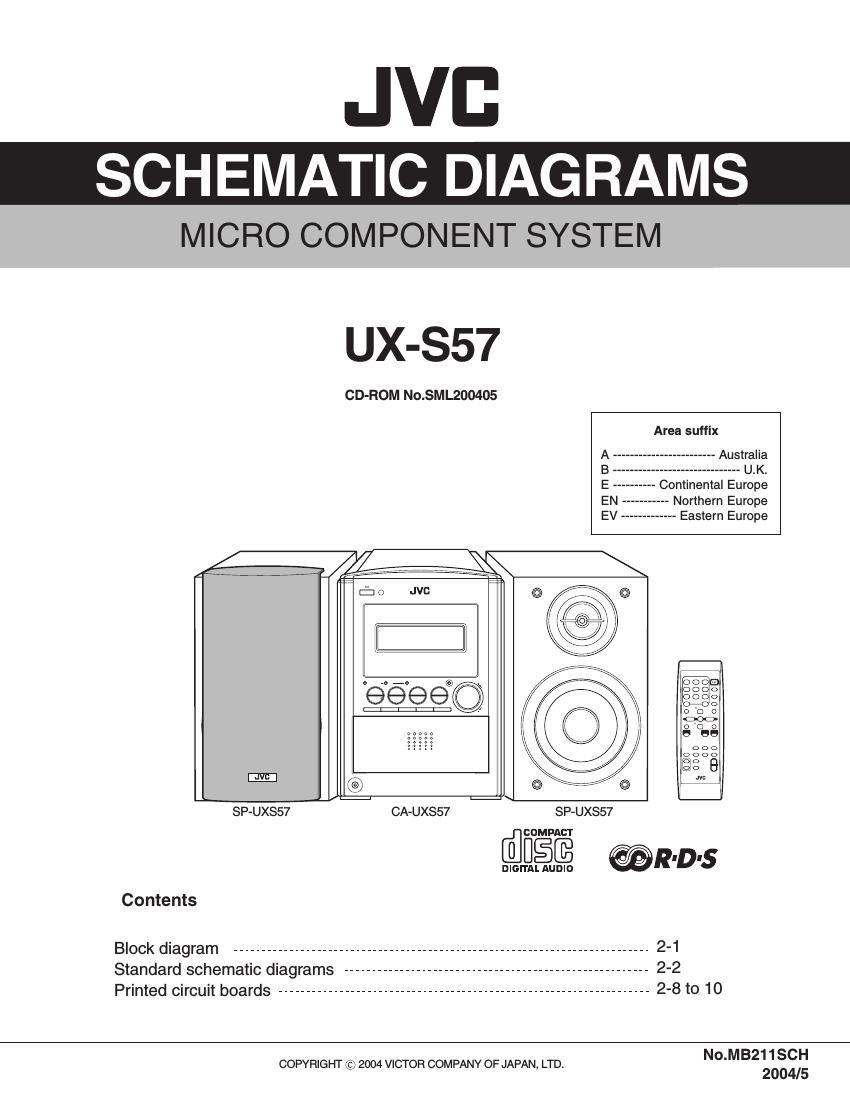 Jvc UXS 57 Service Manual