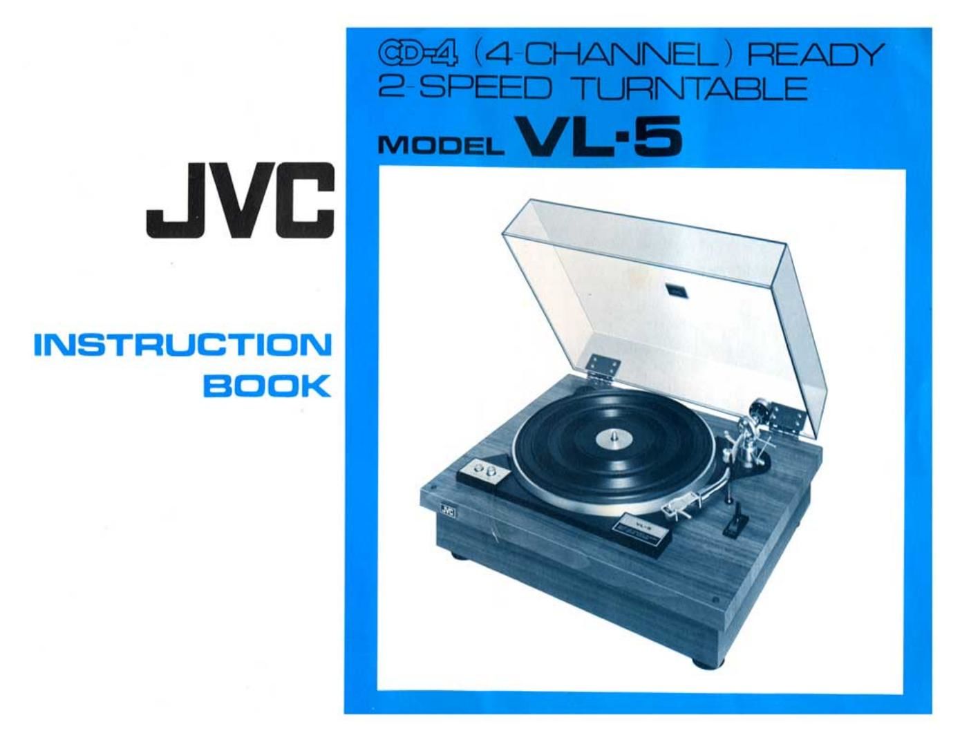 Jvc VL 5 Owners Manual
