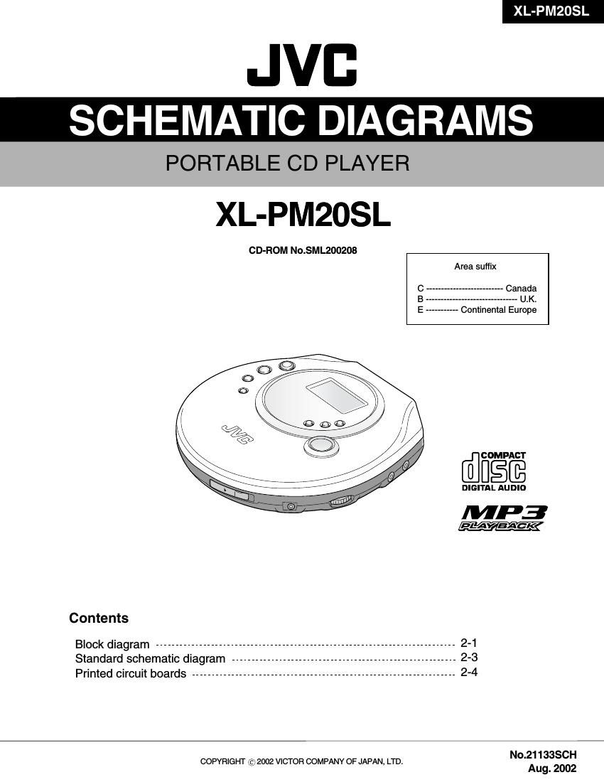 Jvc XLPM 20 SL Schematic