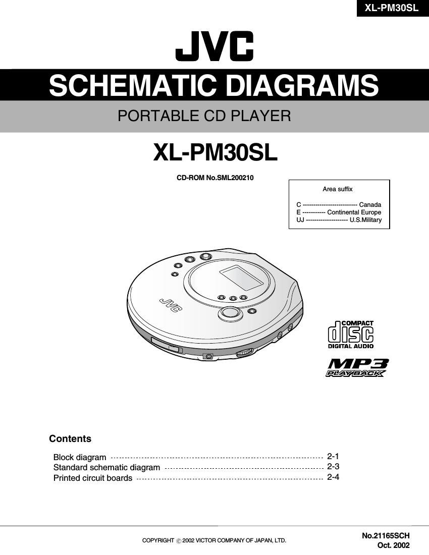 Jvc XLPM 30 SL Schematic
