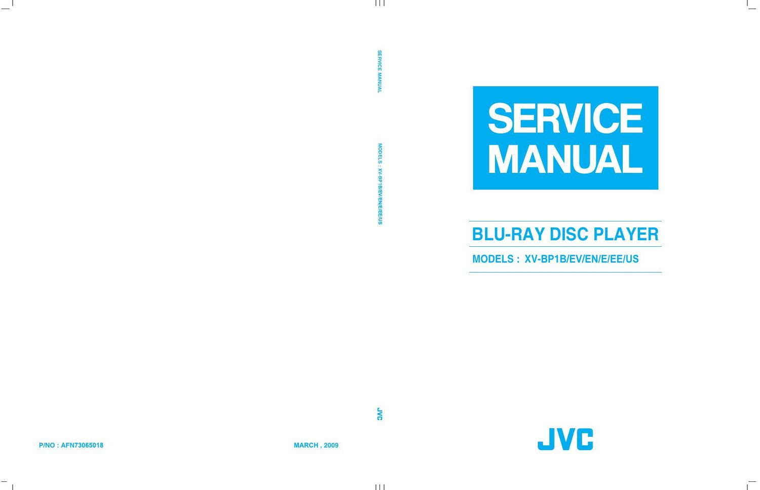 Jvc XVBP 1 B Service Manual