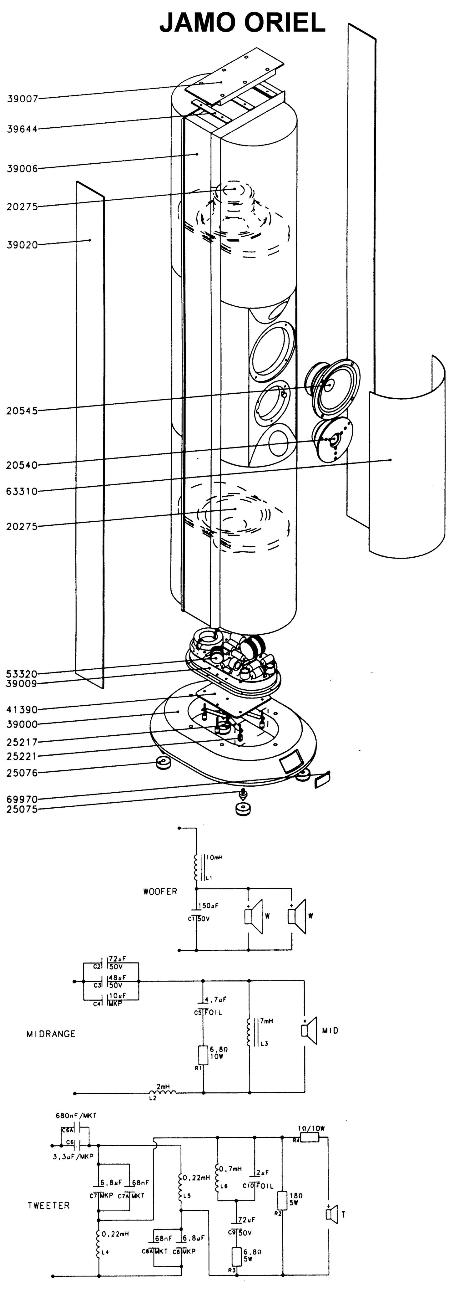 jamo oriel assembly schematic