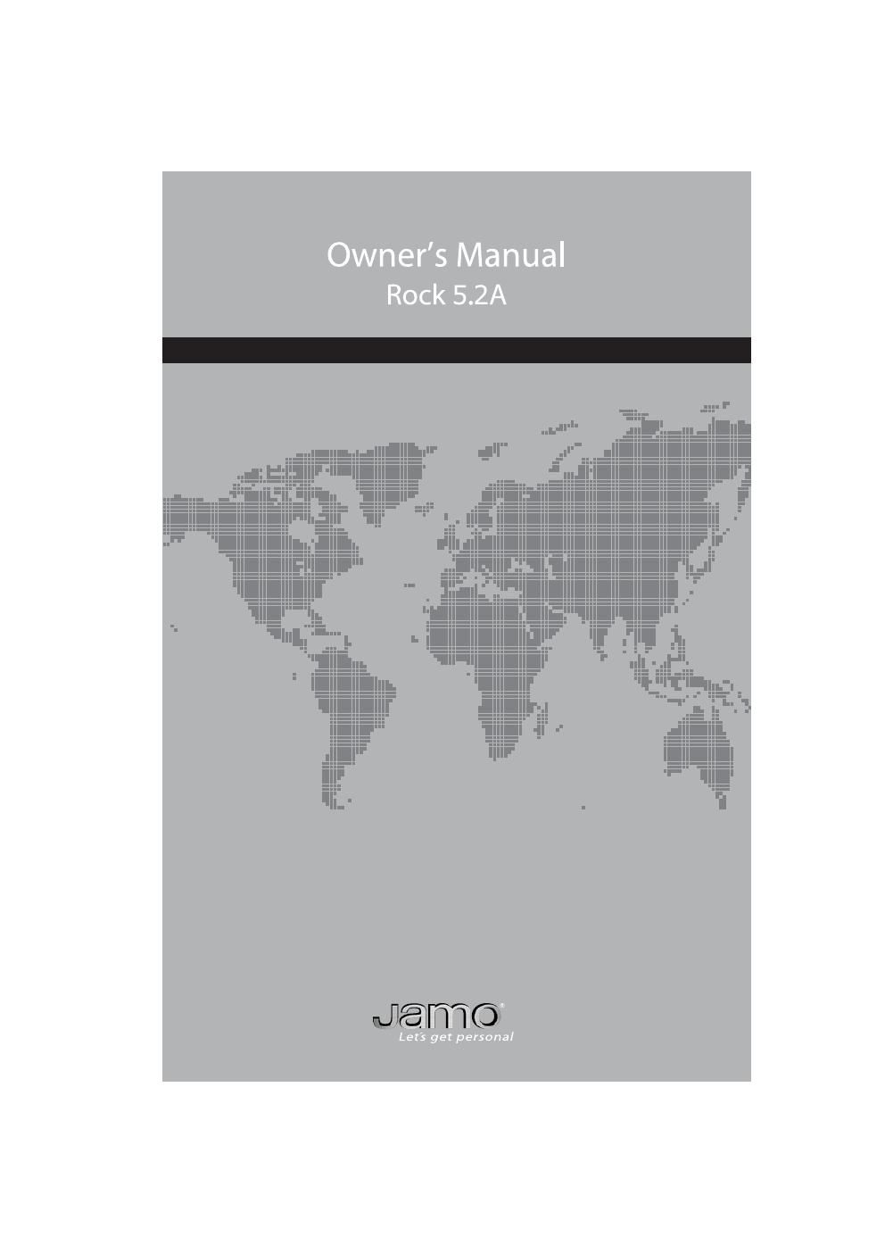 jamo rock 5 2 a owners manual