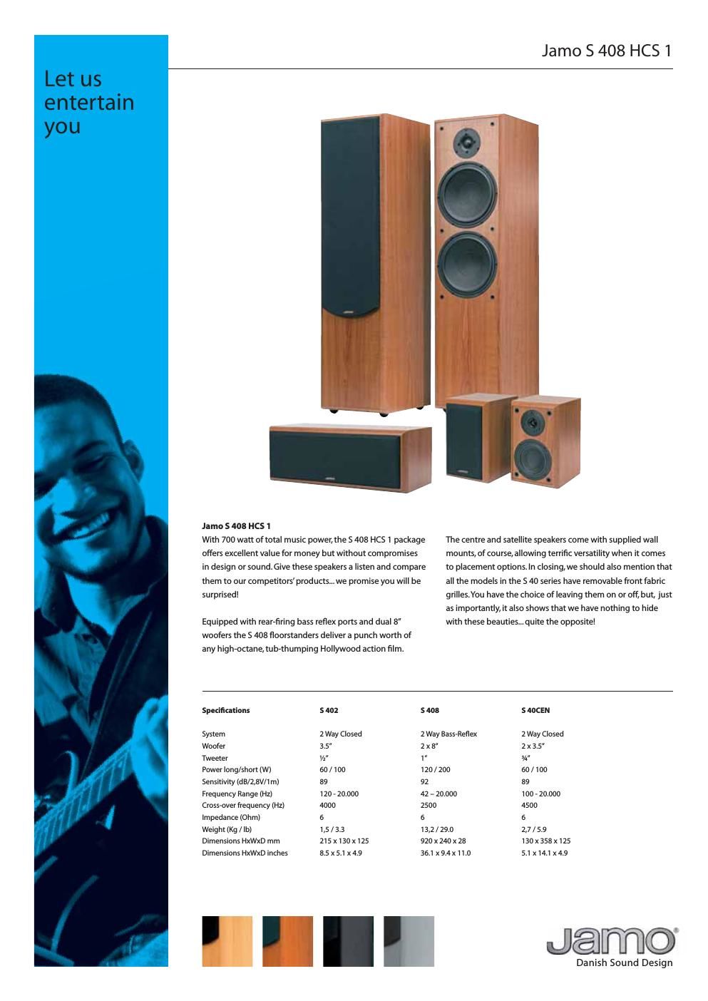 jamo s 408 brochure