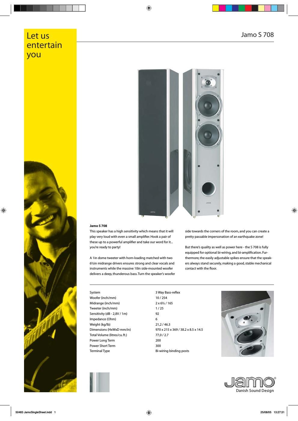 jamo s 708 brochure