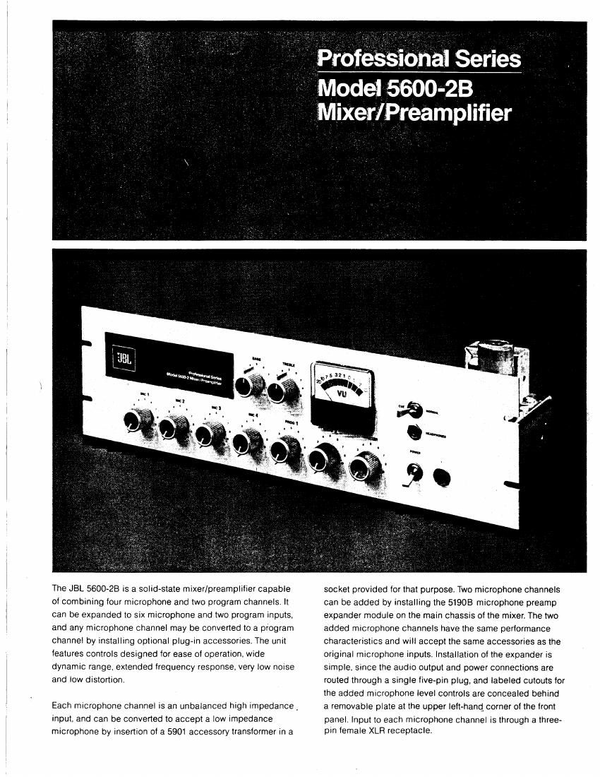 jbl 56002 b schematic