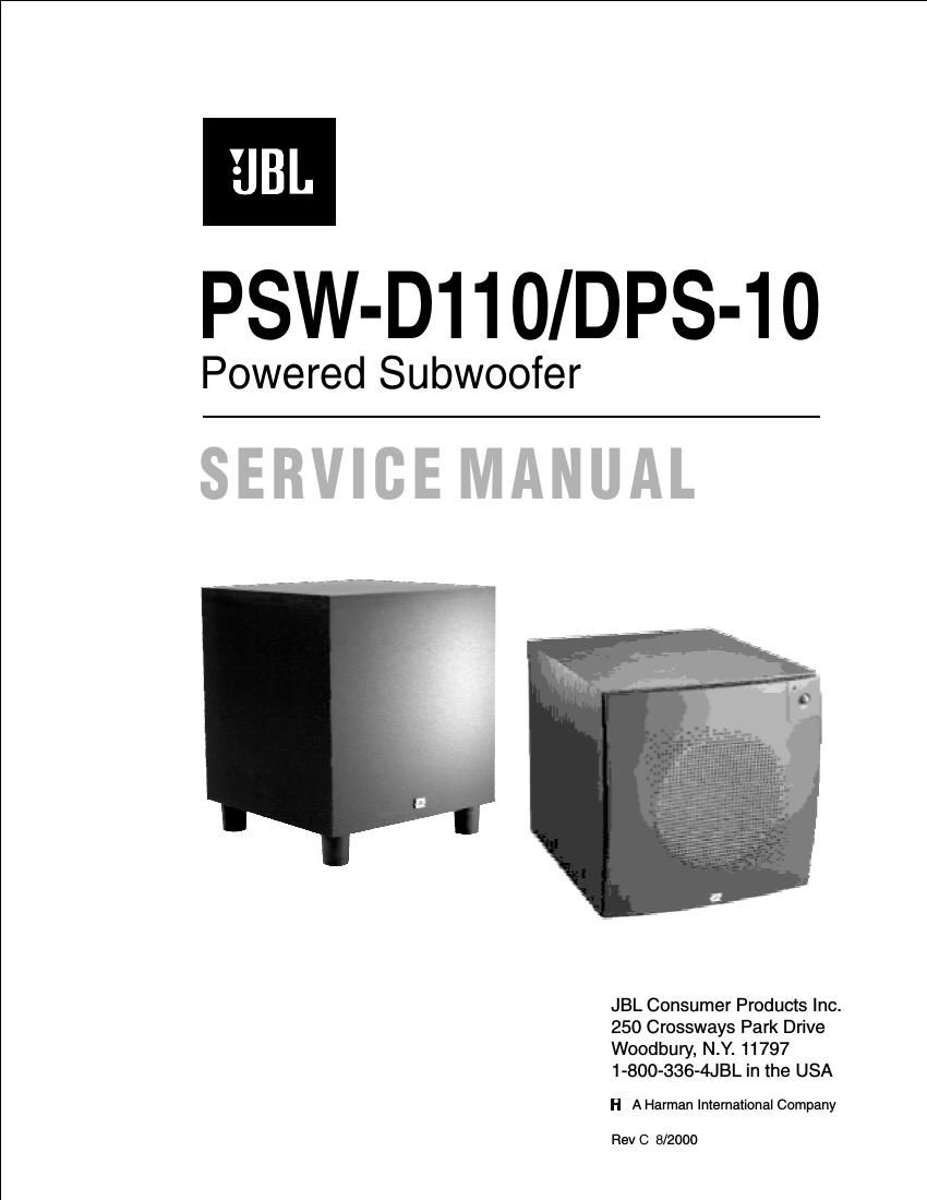 jbl dps 10 service manual