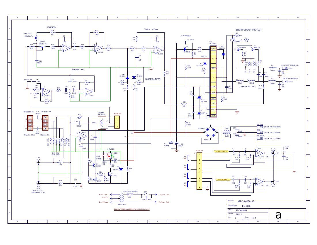 jbl digital 12 schematic