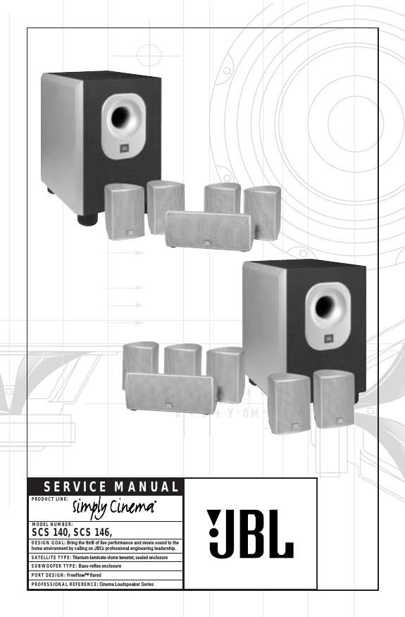 jbl scs 140 service manual