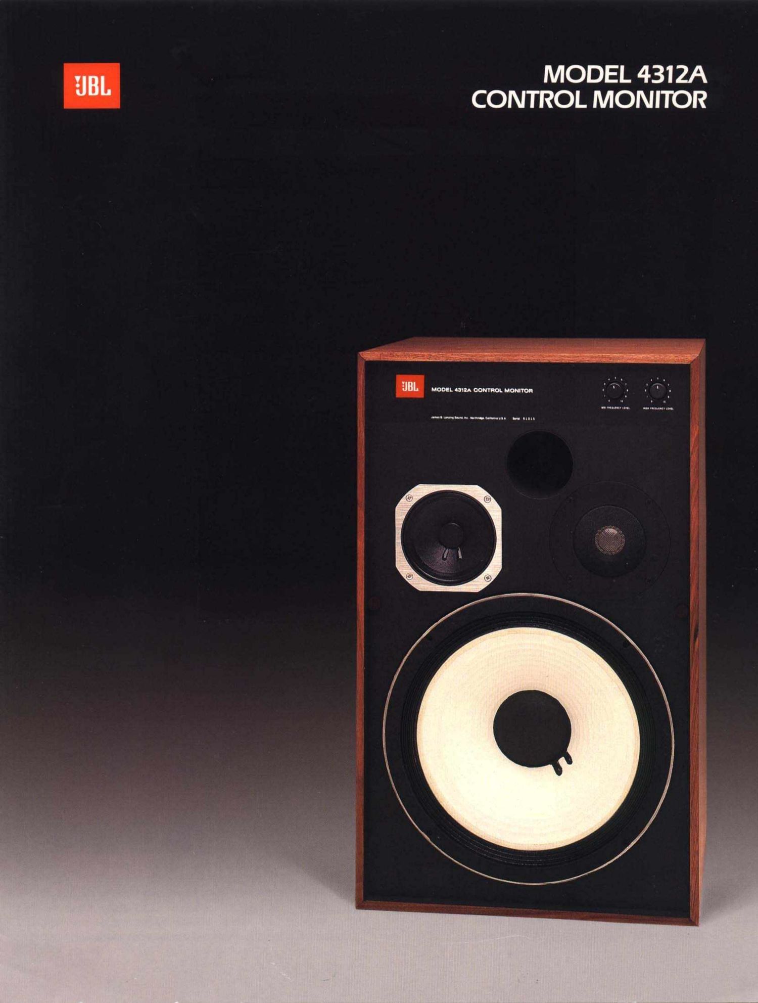 Jbl 4312A Brochure