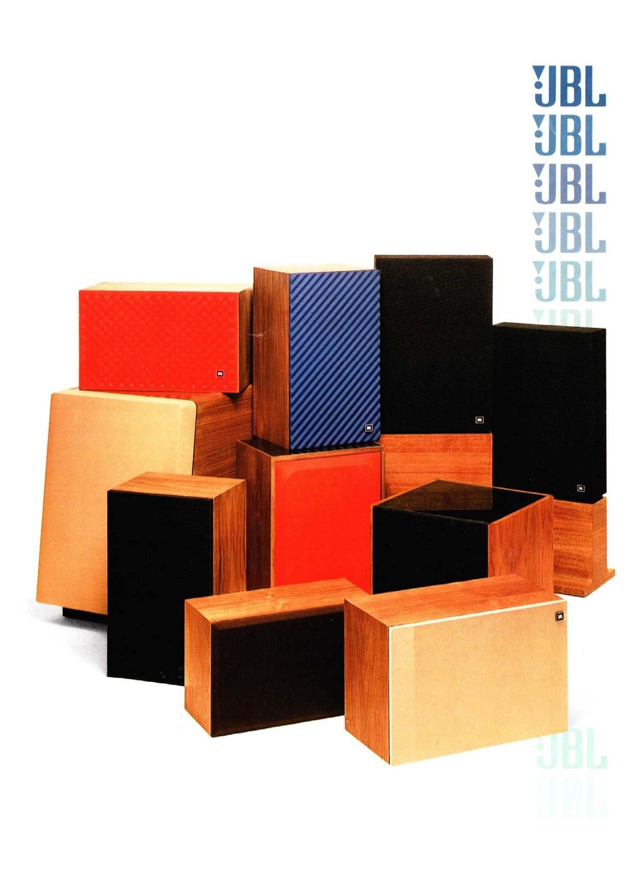 Jbl L Series 1978 Catalog