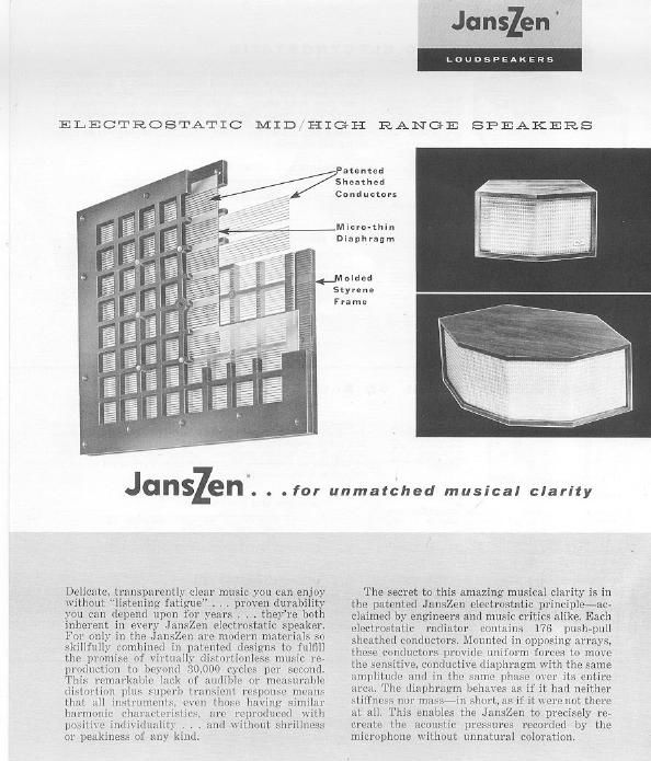 janszen 130 ar 1 w brochure