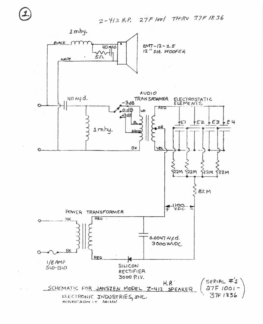 janszen z 412 a schematic