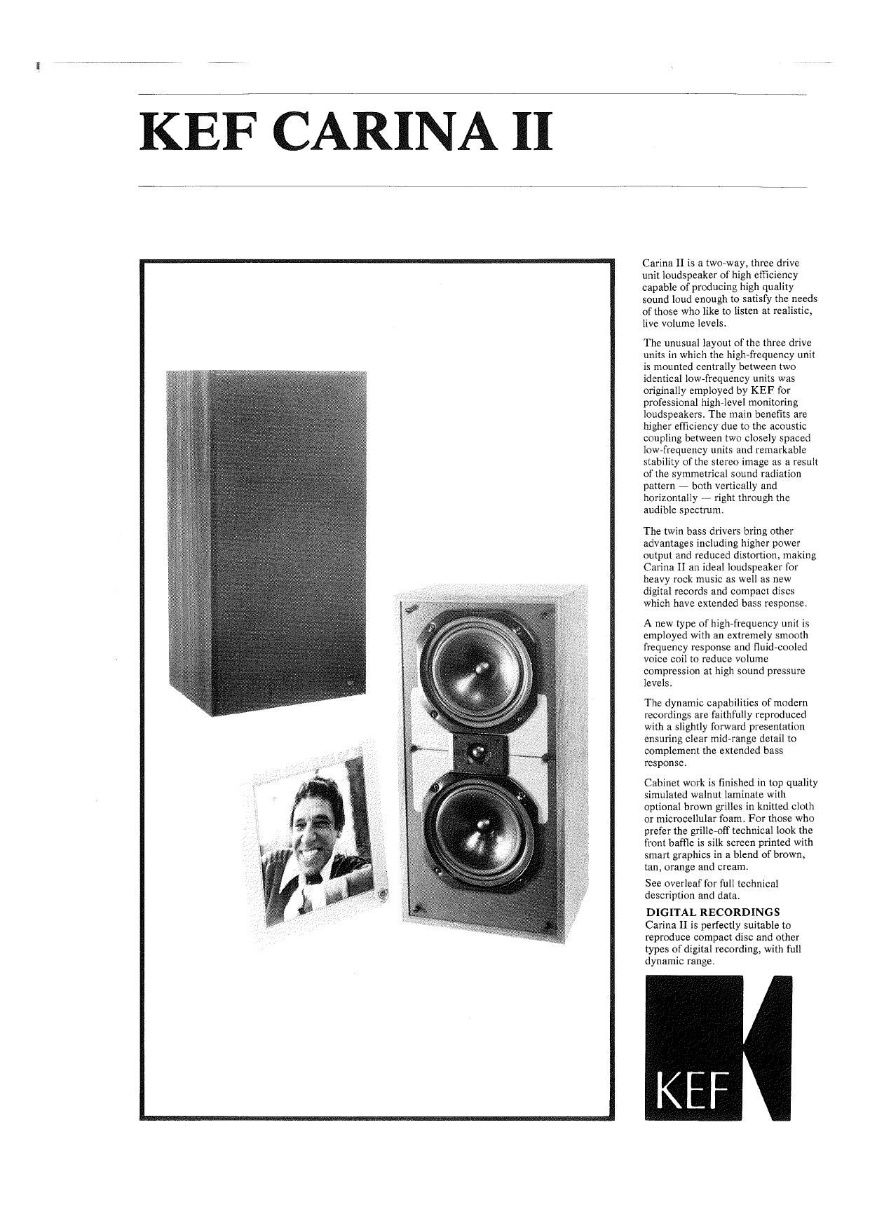 Kef Carina II Brochure 2