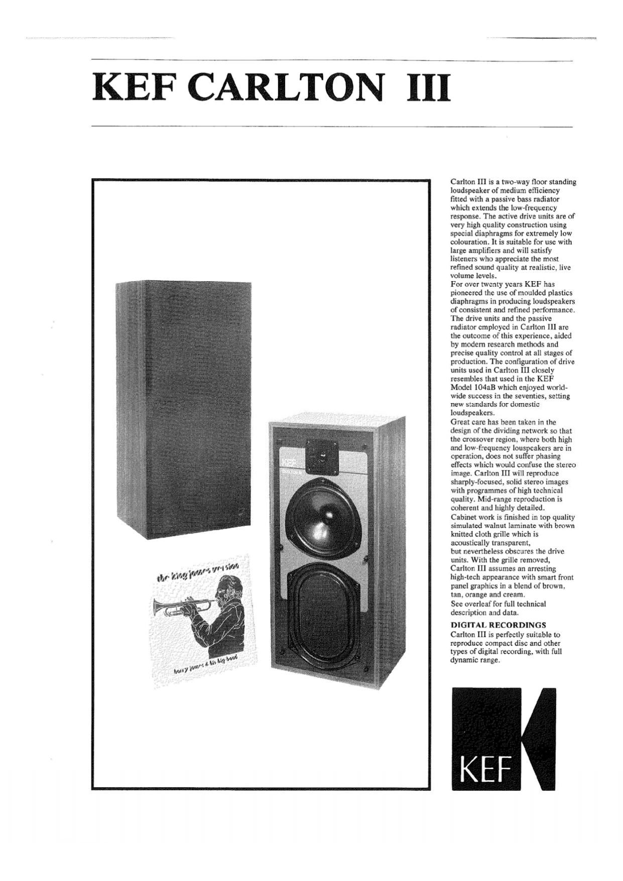 Kef Carlton III Brochure 2