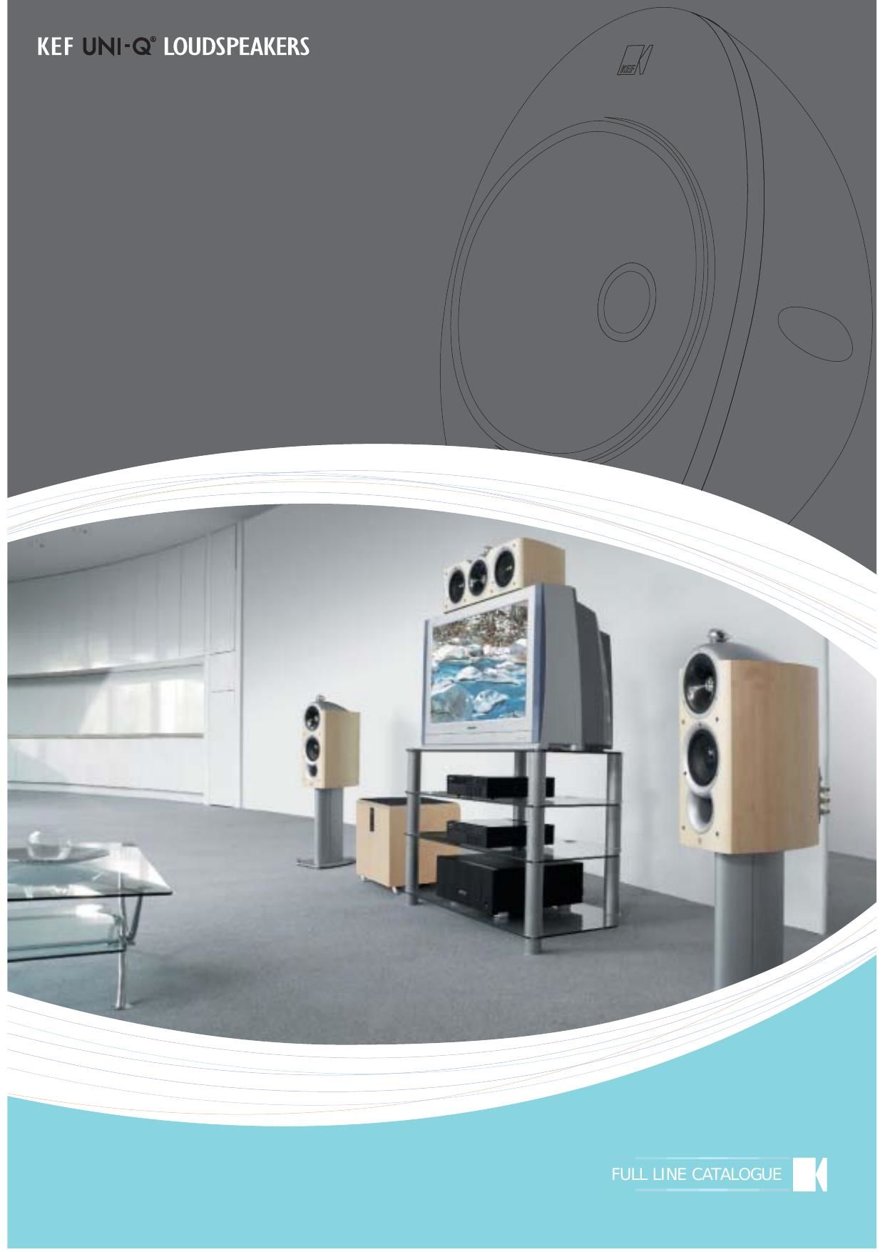 Kef Uni Q Loudspeakers Catalog