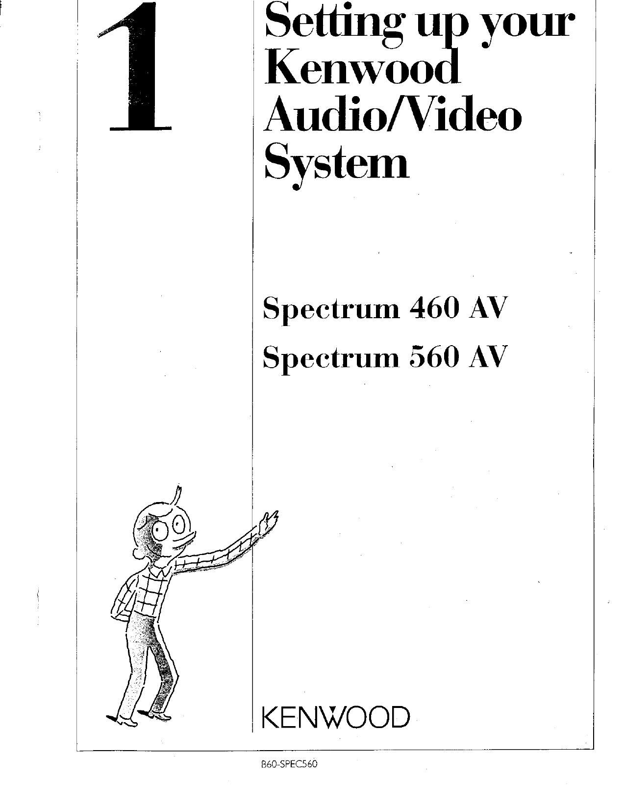 Kenwood 460 AV 1 Owners Manual