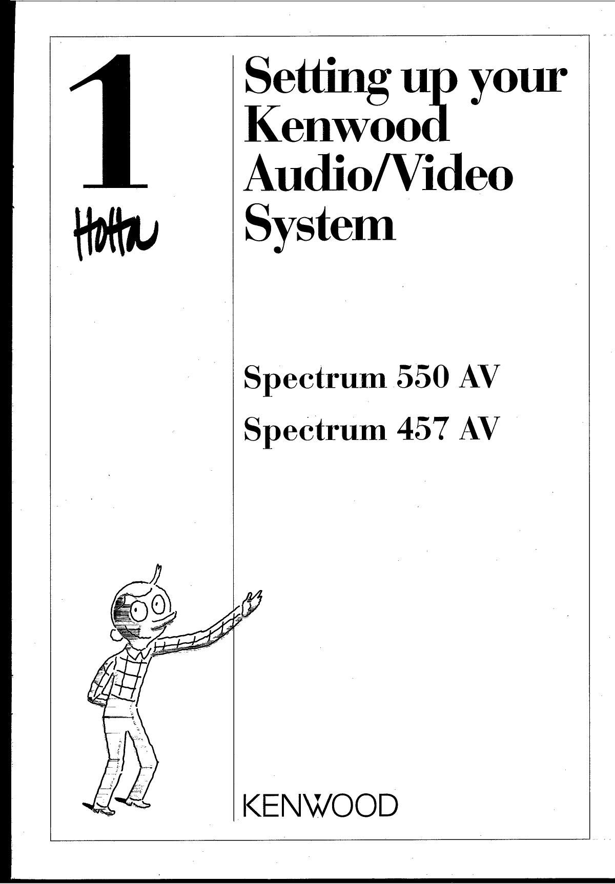 Kenwood 550 AV Owners Manual