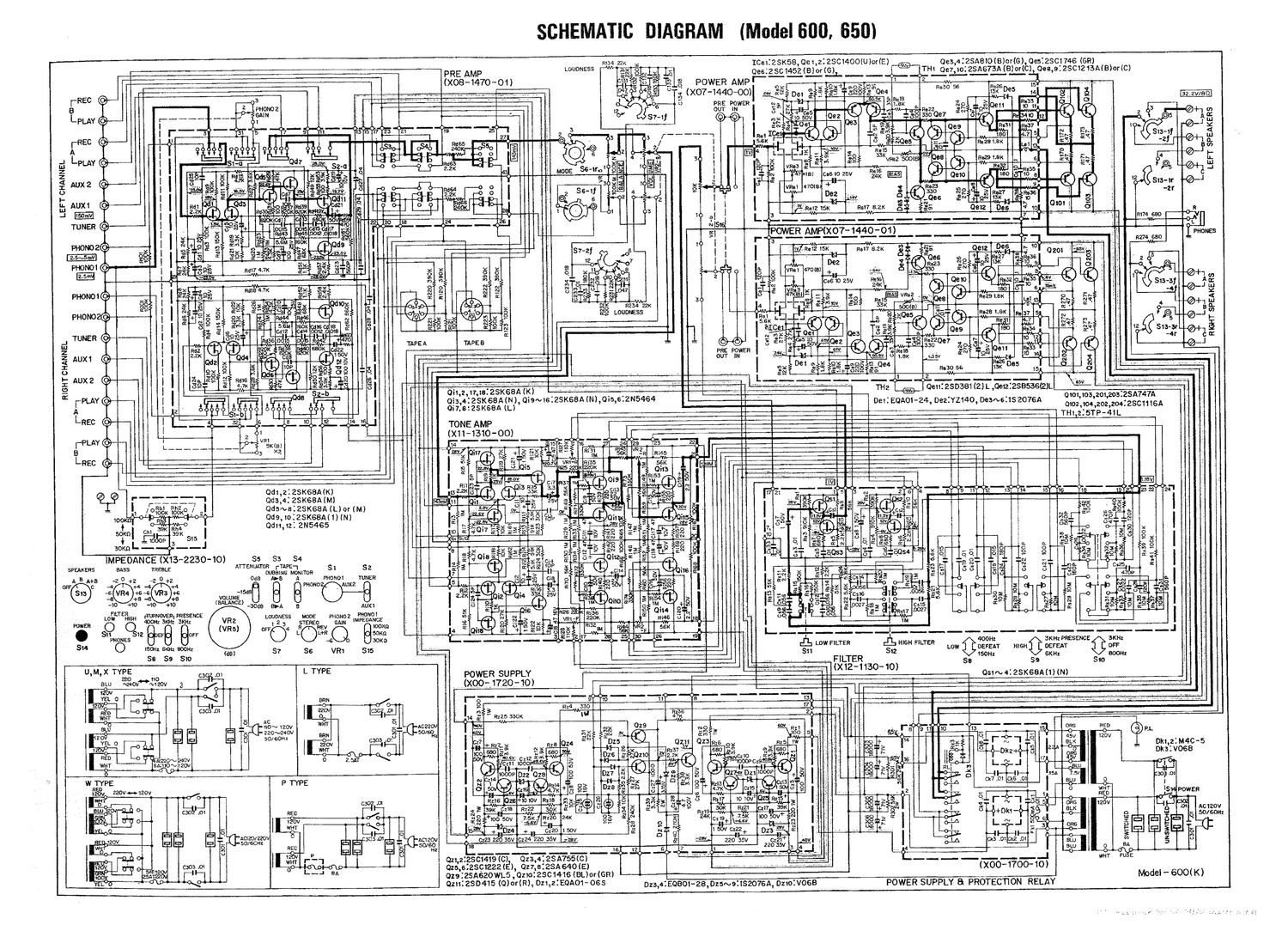 Kenwood 600 Schematic