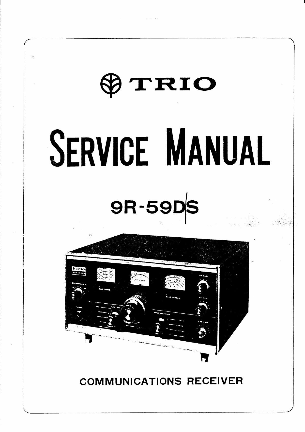 Kenwood 9 R 59 D Service Manual