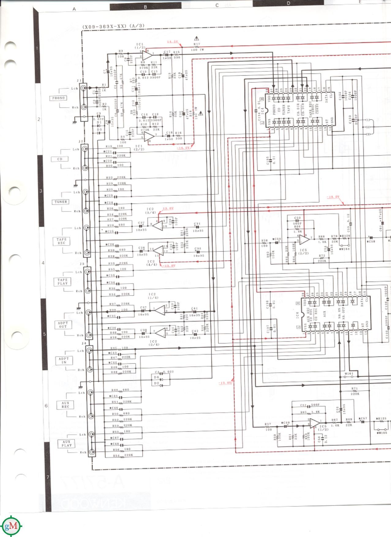 Kenwood A 57 Schematic