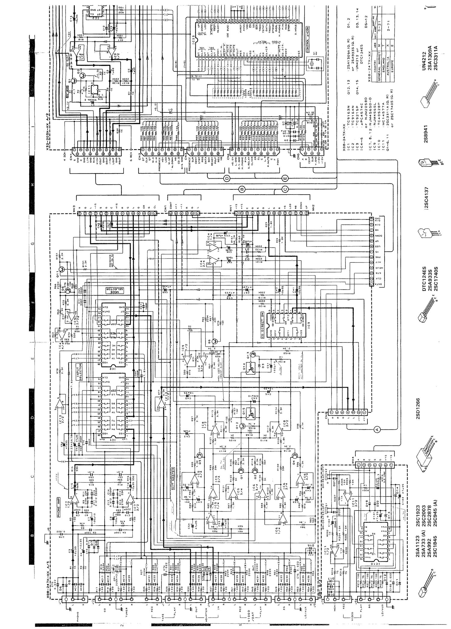 Kenwood A 85 Schematic