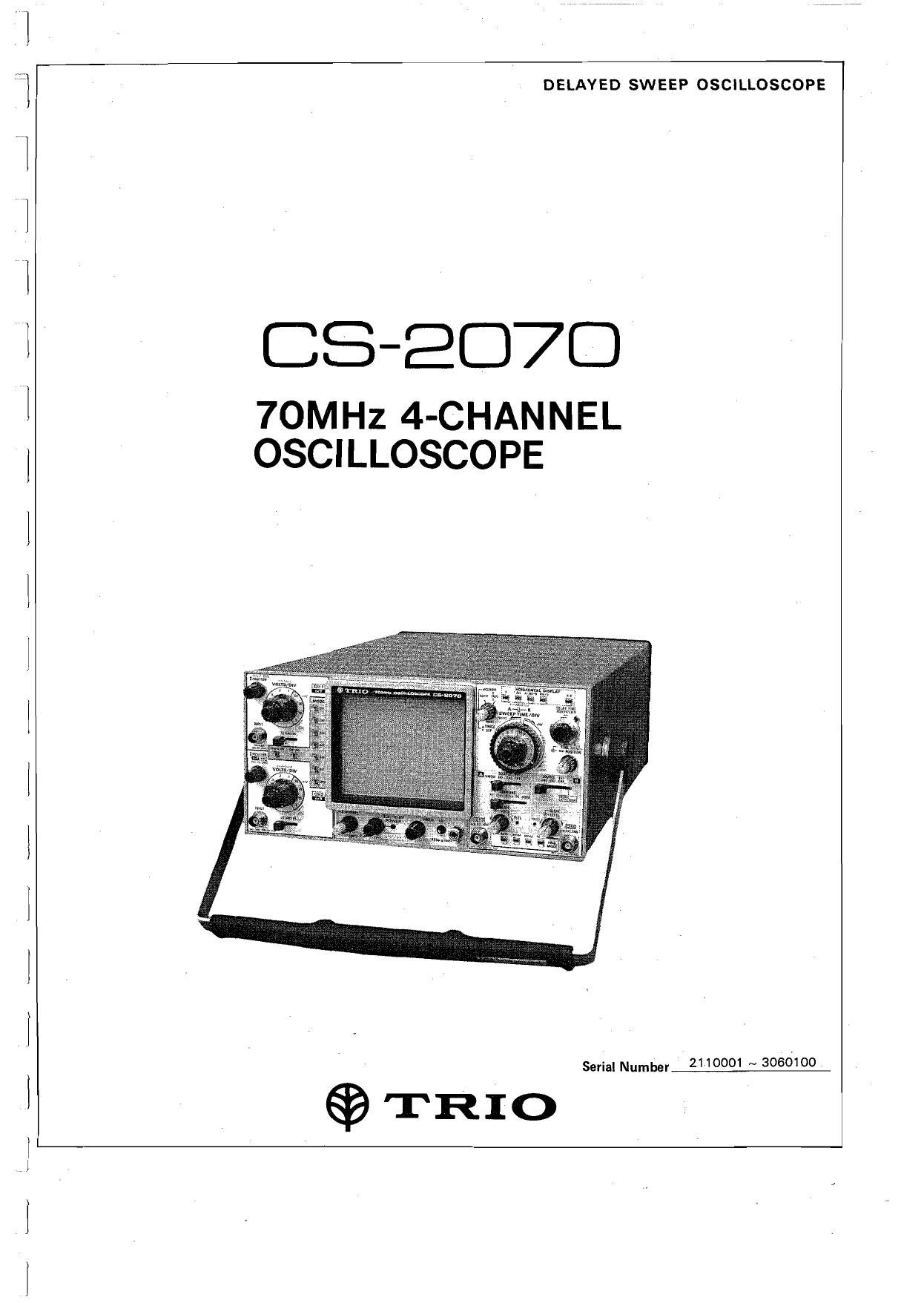 Kenwood CS 2070 HU Service Manual