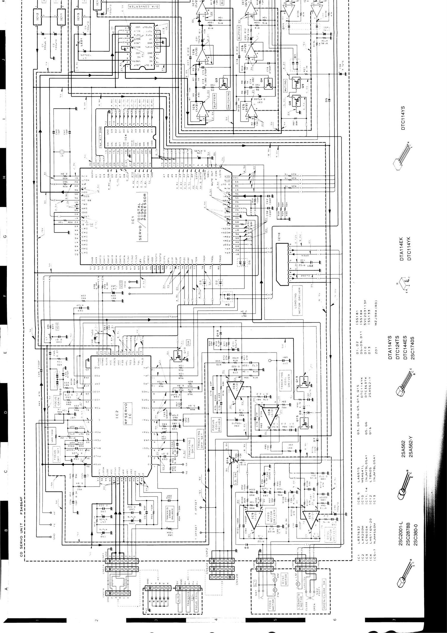 Kenwood DP 322 Schematic