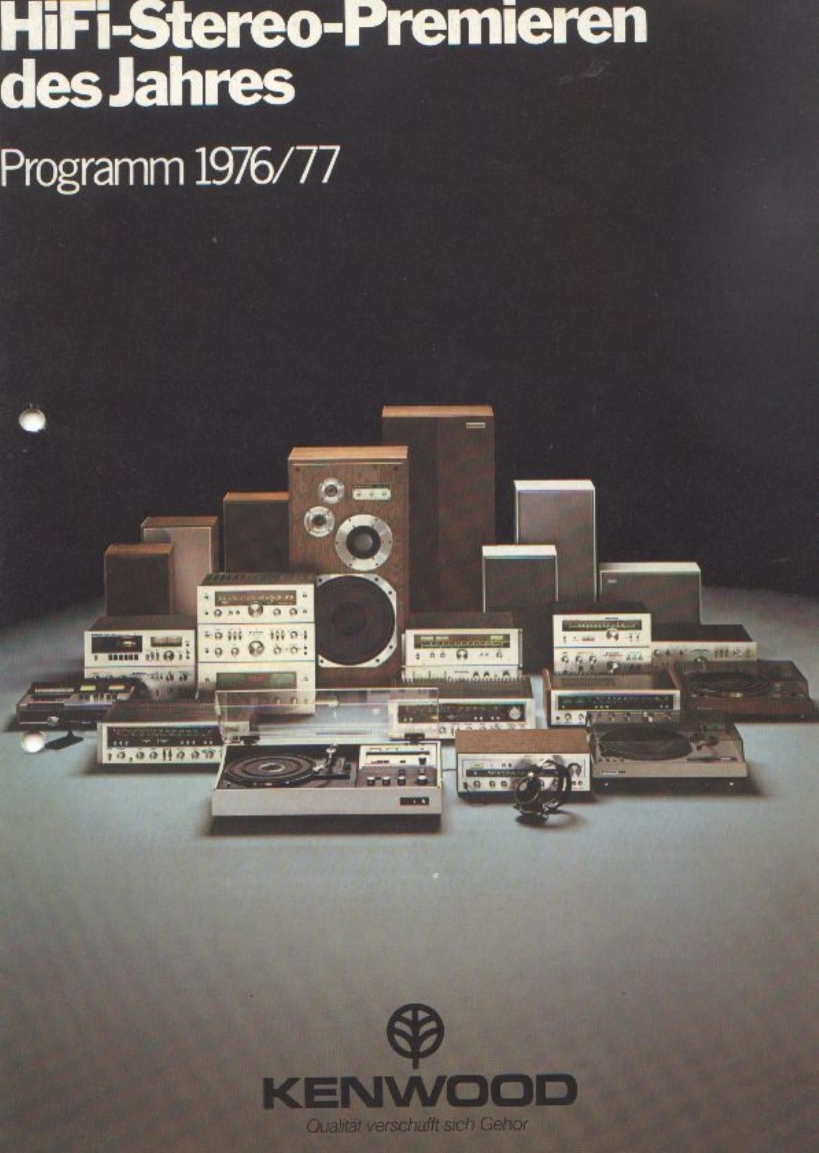 Kenwood Hifi Stereo 1976 77