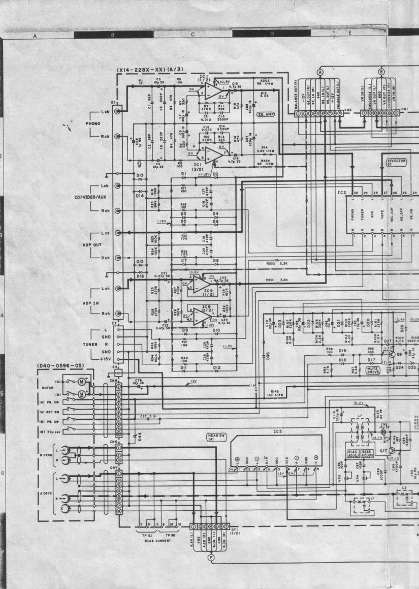 Kenwood KAX 48 Schematic