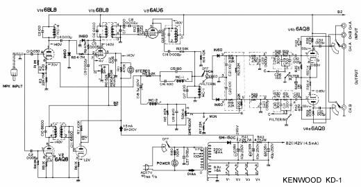 Kenwood KD 1 Schematic